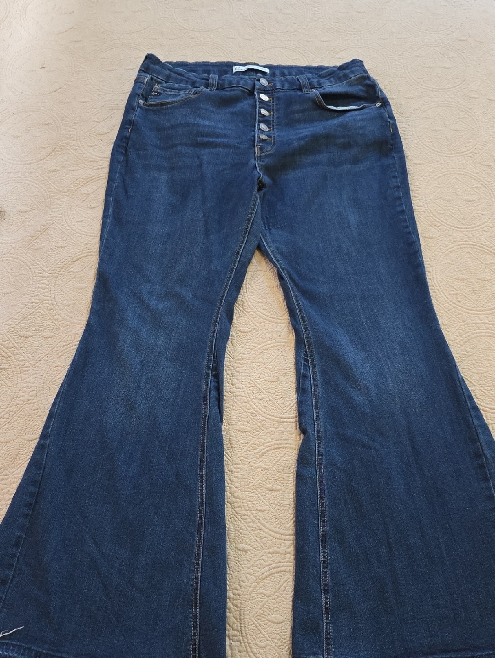 Maurices Dark Blue Flared Women’s Jeans